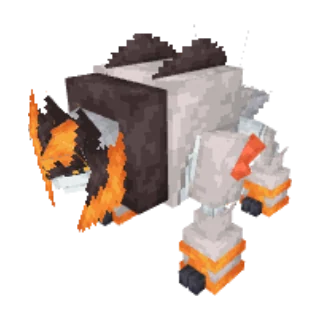 In-game model of Iron Boulder