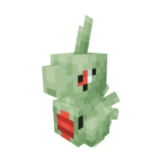In-game model of Larvitar
