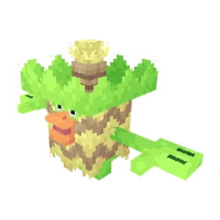 In-game model of Ludicolo