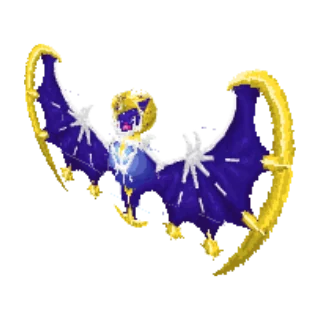 In-game model of Lunala