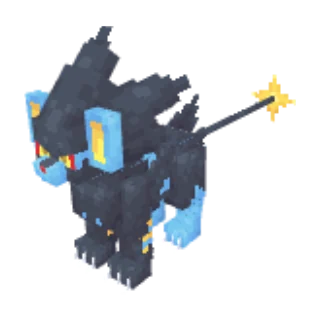 In-game model of Luxray