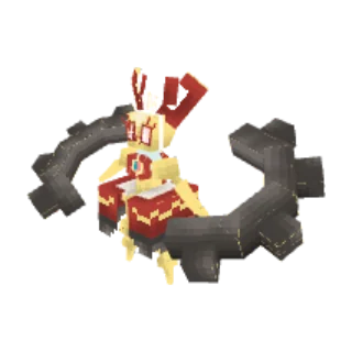 In-game model of Magearna Mega form