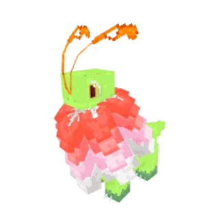 In-game model of Meganium Mega form