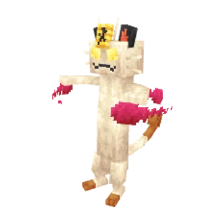 In-game model of Meowth Gmax form