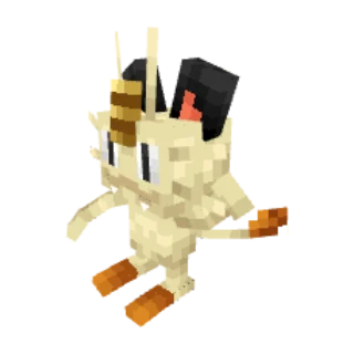 In-game model of Meowth