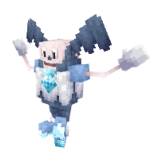 In-game model of Mr. Mime Galar form