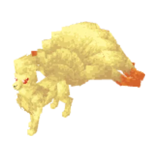 In-game model of Ninetales