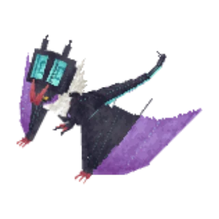 In-game model of Noivern