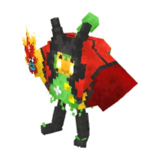 In-game model of Ogerpon Hearthflame form