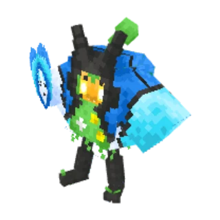 In-game model of Ogerpon Wellspring form