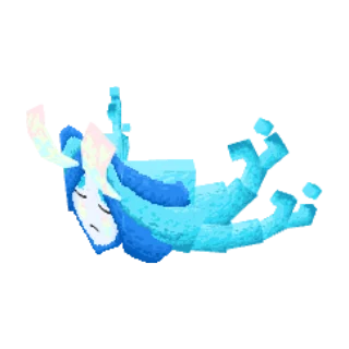 In-game model of Ogerpon Wellspring-Tera form