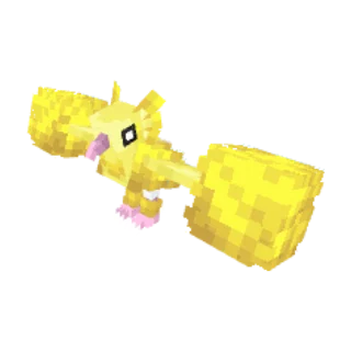 In-game model of Oricorio Pom-Pom form