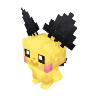 In-game model of Pichu