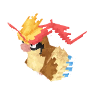In-game model of Pidgeot Mega form