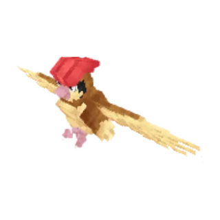 In-game model of Pidgeotto