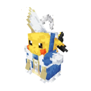 In-game model of Pikachu Belle form