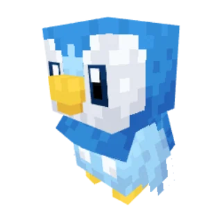 In-game model of Piplup
