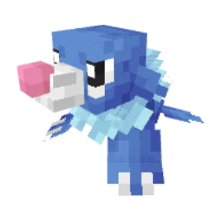 In-game model of Popplio