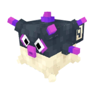 In-game model of Qwilfish Hisui form