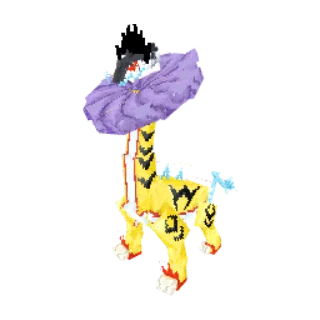 In-game model of Raging Bolt