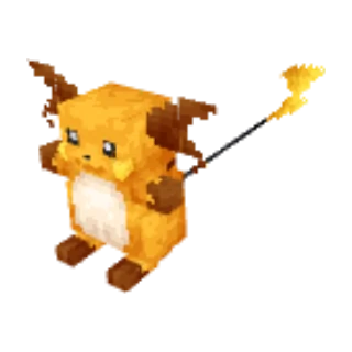 In-game model of Raichu