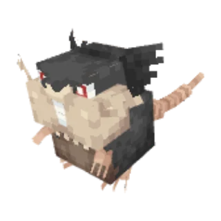 In-game model of Raticate Alola form