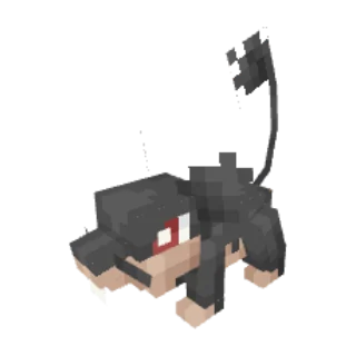 In-game model of Rattata Alola form