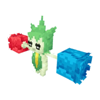 In-game model of Roselia