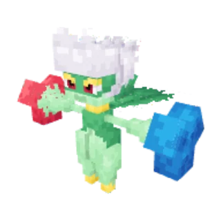 In-game model of Roserade