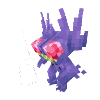 In-game model of Sableye Mega form