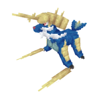 In-game model of Samurott