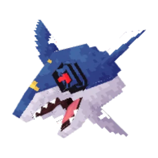 In-game model of Sharpedo