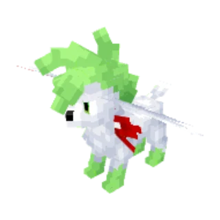 In-game model of Shaymin Sky form