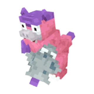 In-game model of Slowbro Galar form