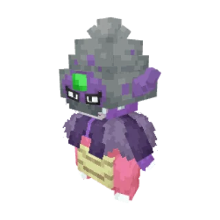 In-game model of Slowking Galar form