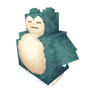 In-game model of Snorlax