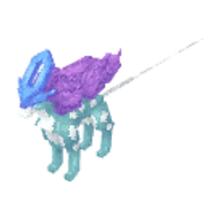 In-game model of Suicune