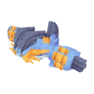 In-game model of Swampert Mega form