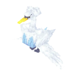 In-game model of Swanna
