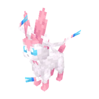 In-game model of Sylveon