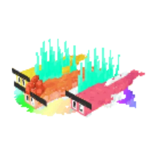 In-game model of Tatsugiri Mega form