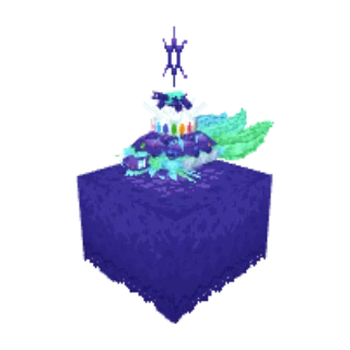 In-game model of Terapagos Stellar form
