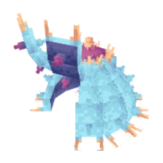 In-game model of Toxapex
