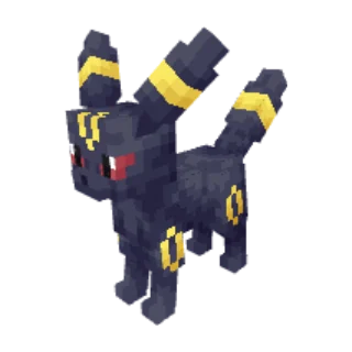 In-game model of Umbreon