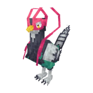 In-game model of Unfezant