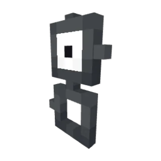 In-game model of Unown B form