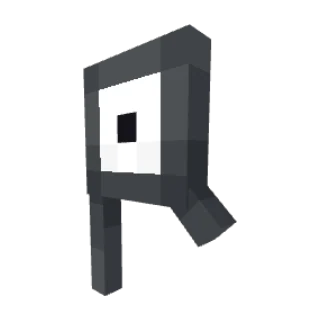 In-game model of Unown R form