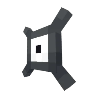 In-game model of Unown X form