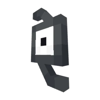 In-game model of Unown Z form