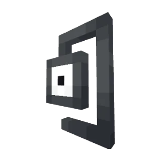 In-game model of Unown D form